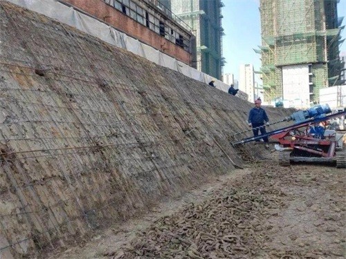 岷县建筑边坡支护